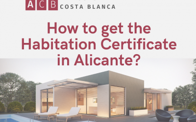 How to get the Habitation Certificate in Alicante?