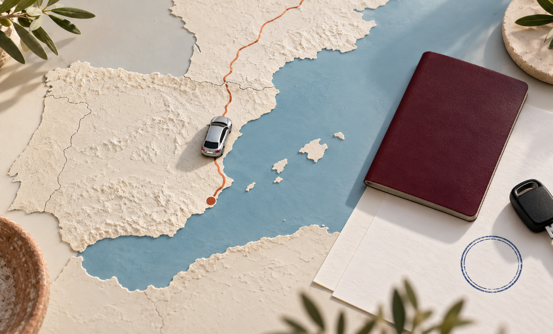 Arriving in Spain by Car with a Non-Lucrative Visa: Do You Need a Declaration of Entry?