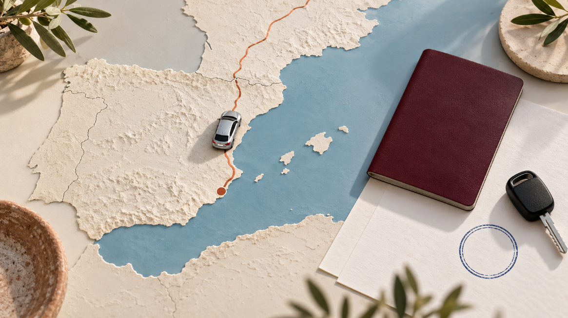 Arriving in Spain by Car with a Non-Lucrative Visa: Do You Need a Declaration of Entry?
